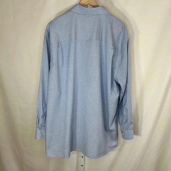 Fairlane Size XXL Short Non Iron Stretch Men’s Long Sleeve Shirt Business Office - Picture 2 of 15